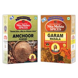 Special Combo For Daily Need Amchoor Powder 100g | Garam Masala 100g (200g, Pack 2)