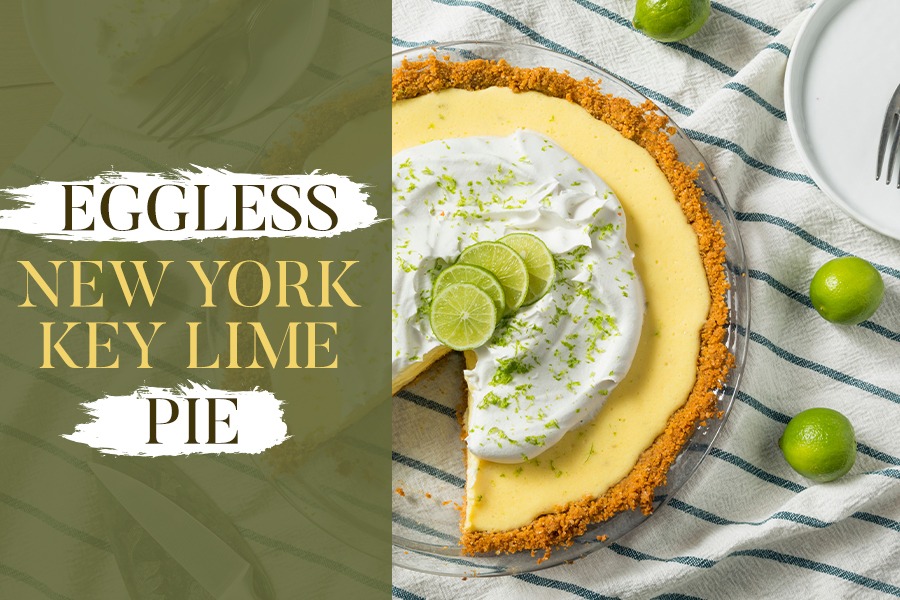 Eggless - New York Key Lime Pie