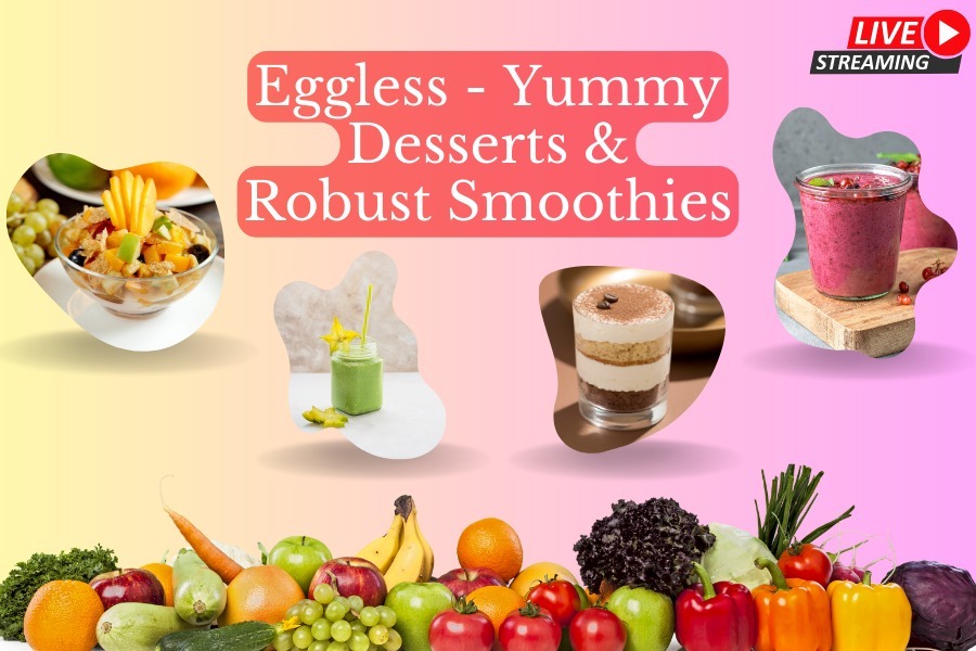 Eggless - Yummy Desserts & Robust Smoothies