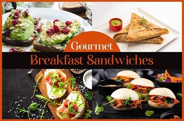 Gourmet Breakfast Sandwiches