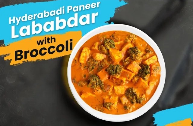 Hyderabadi Paneer Lababdar with Broccoli