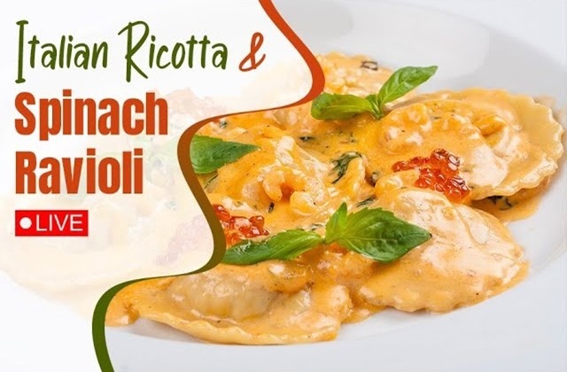 Italian Ricotta & Spinach Ravioli