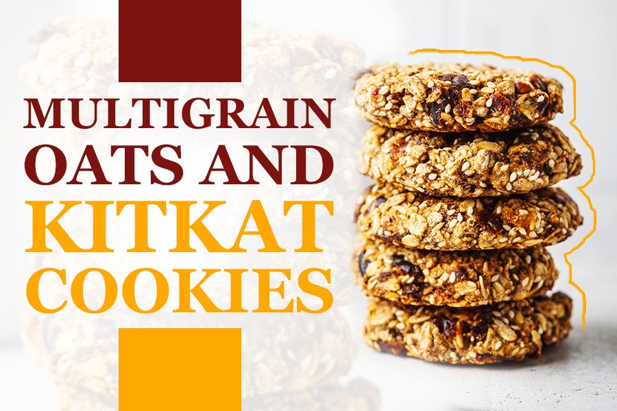 Multigrains Oats & KitKat Cookies