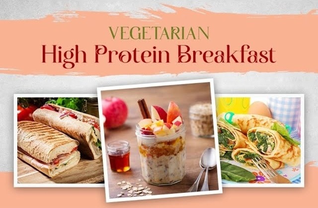 Vegetarian High Protein Breakfast